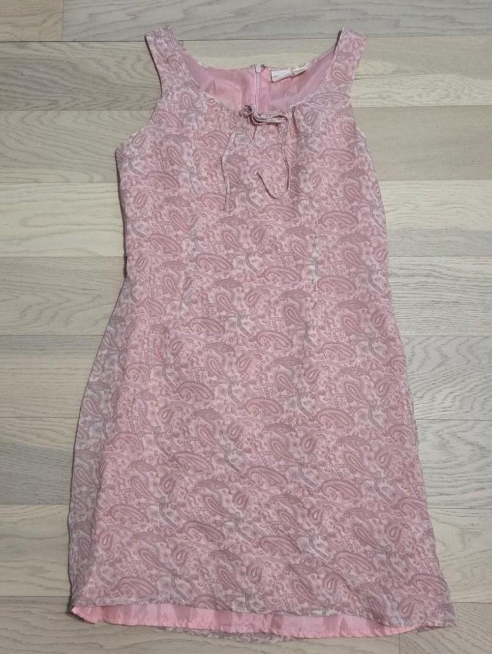 Vintage Silk Paisley Dress